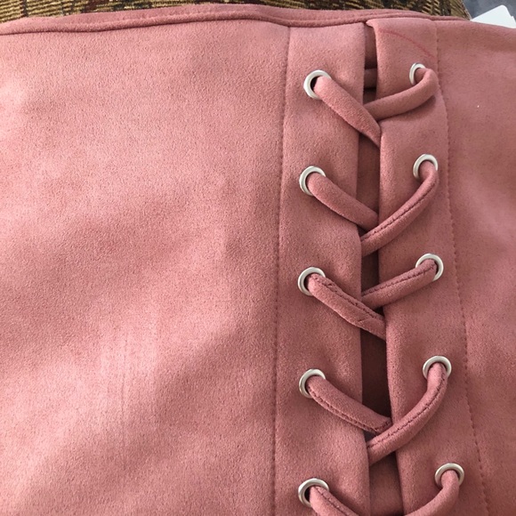 Lovin the Look Lace-Up Mini Skirt - Picture 4 of 4